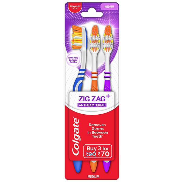Colgate Zig  Zag Toothbrush  Buy 3 for  RS 70